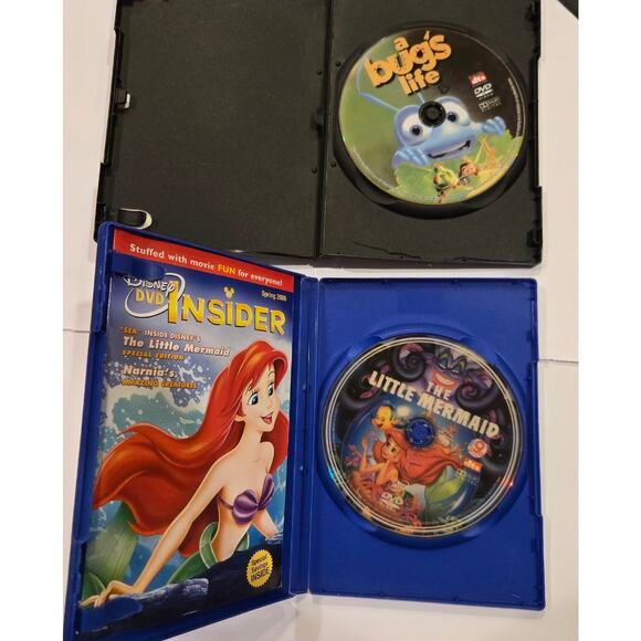 Disney Classics Collectors edition Rare Covers A Bugs Life & Little Mermaid - Picture 3 of 3